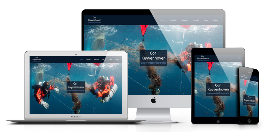 Webbureau Marcel Binken - Cor Kuyvenhoven Onderwaterfotografie